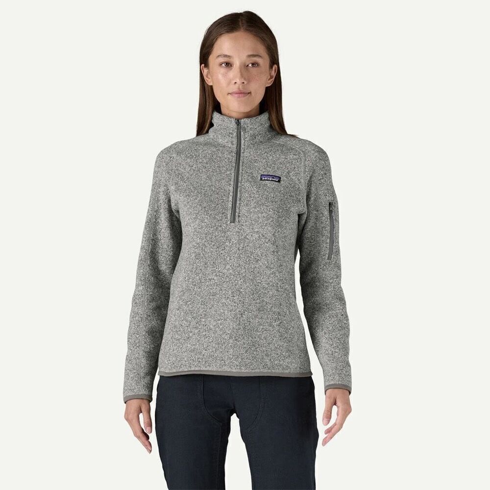 Patagonia Better Sweater 1/4-Zip Fleece size S Grey